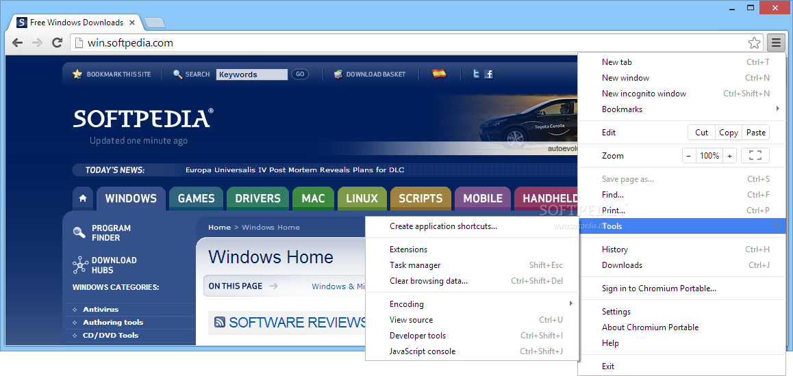Chromium Browser For Windows 7